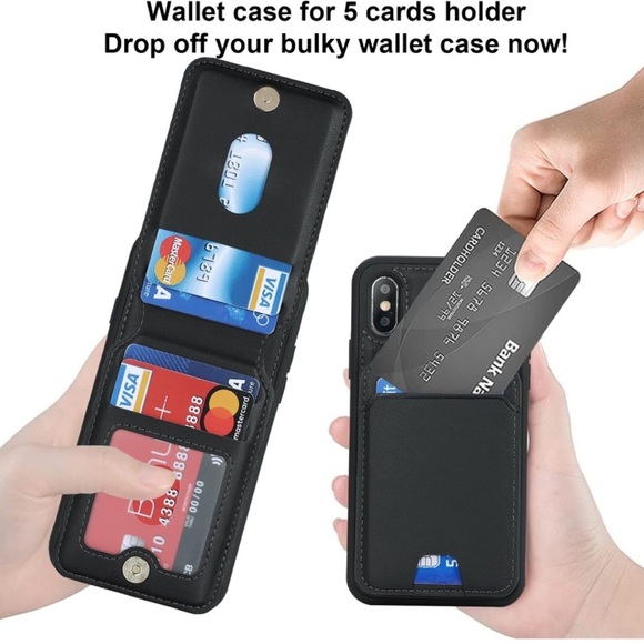 2 iPhone X/XS Case Black and olive - Picture 6 of 17